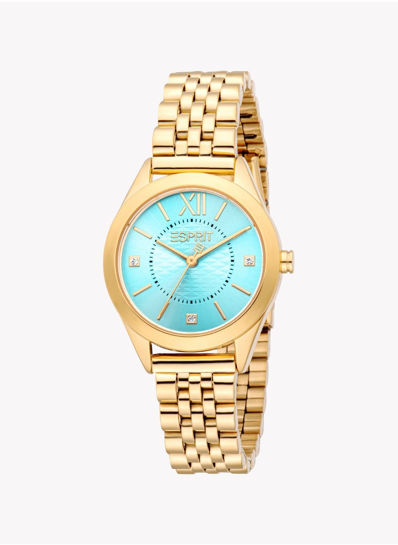 ESPRIT Women's Gold Stainless Steel Watch | ES1L434M1035