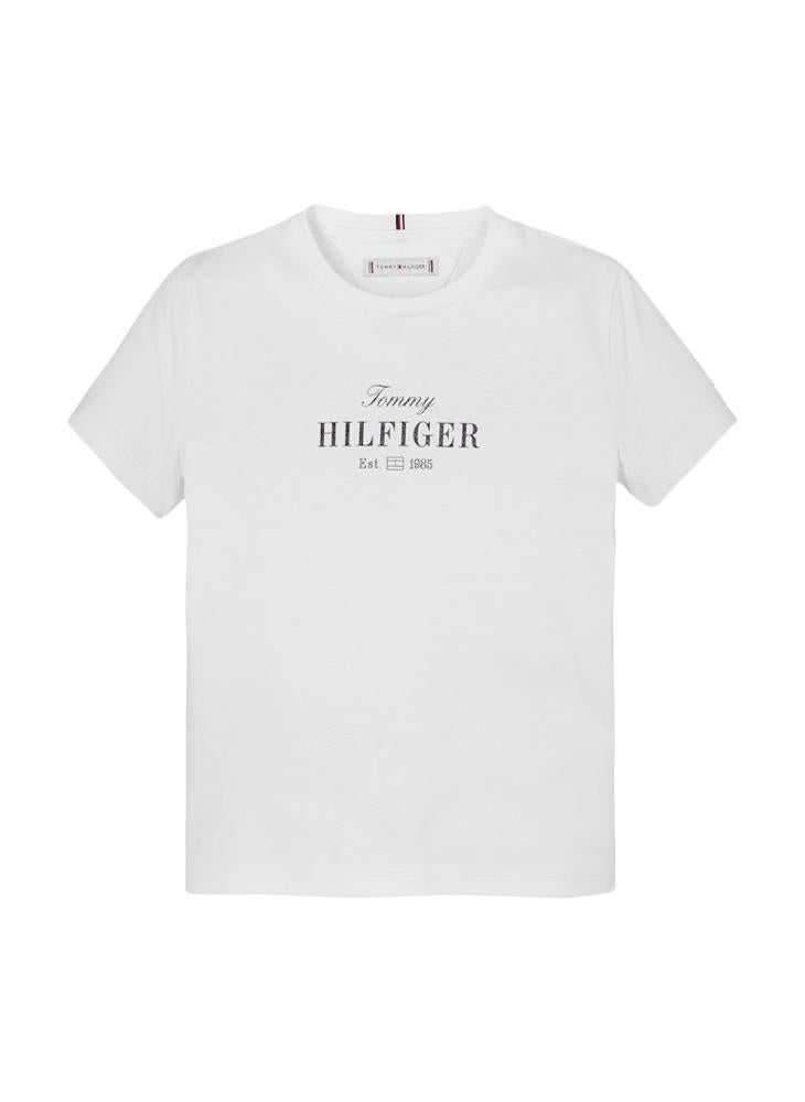 Kids Tommy Script Ss T-Shirt