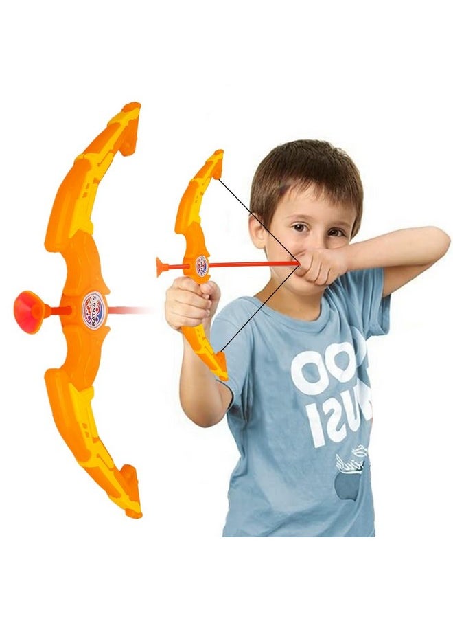 Ratna's Junior Archery Set with 1 Bow and 3 Arrows Small & Compact Size Indoor & Outdoor Fun Travel Games for Kids