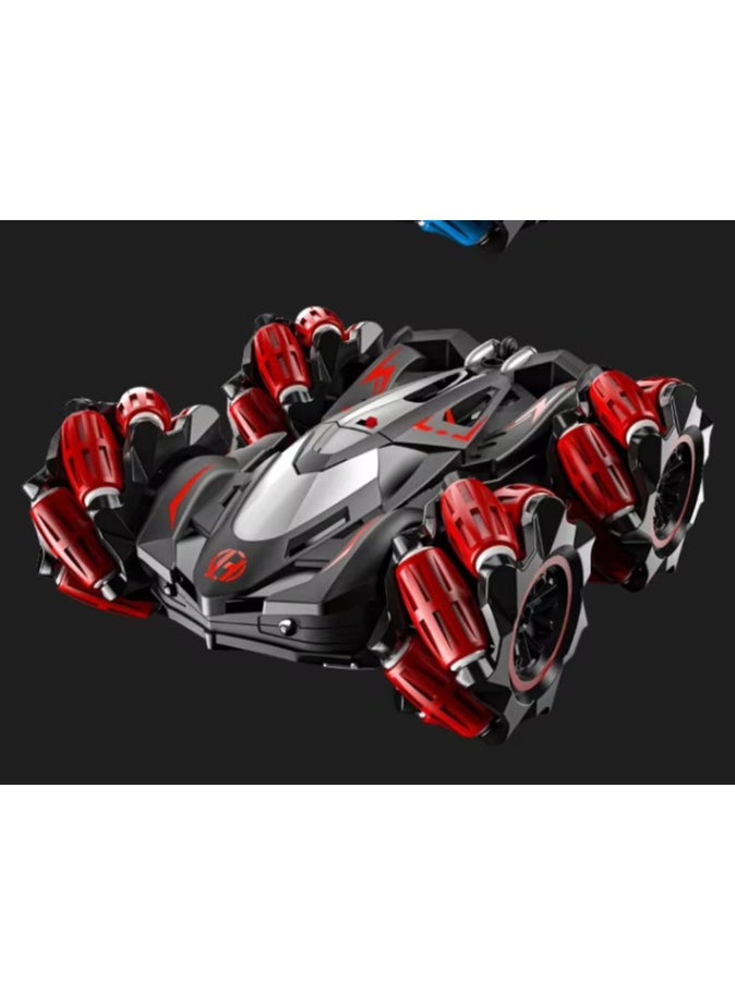Rechargeable 360° Rotation Remote Control Car| Best Remote Control Drift Stunt Toy Car| Rechargeable Car for kids (Red colour)| Best RC toy car| Premium toy Car with  effect | Spray RC toy car| Off-
