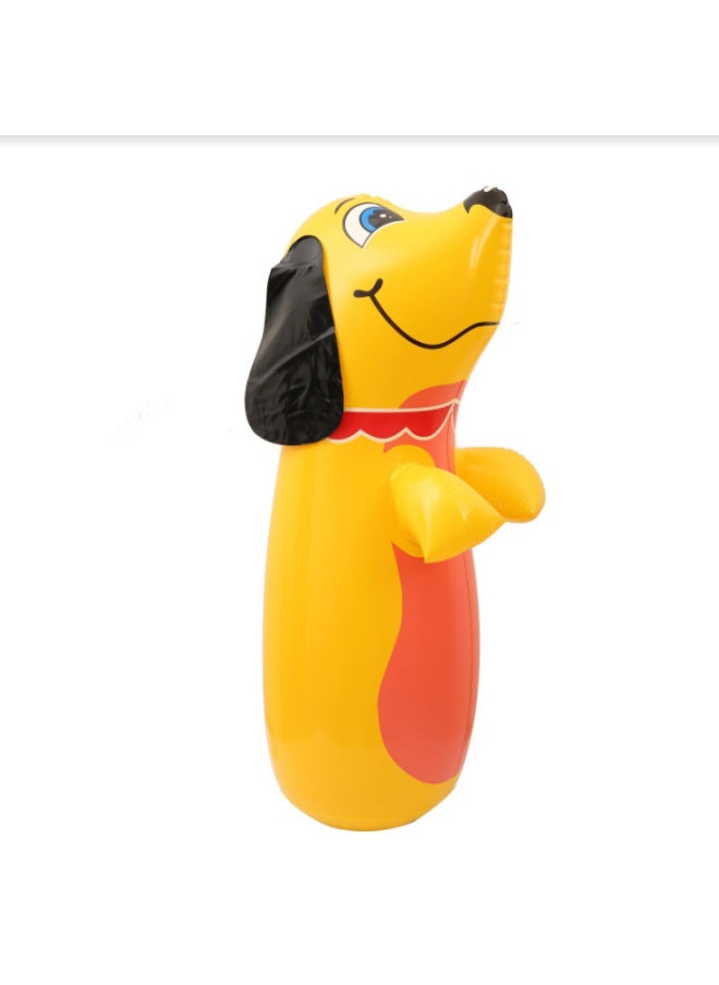 A Generation Of Inflatable Tumbler Children 90cm Small Baby Toys Kindergarten Gift To Push The Stall Animals-Color:Thickened Muscle Male 85cm-Specifications:Match: Air Cylinder + Repair Subsidy