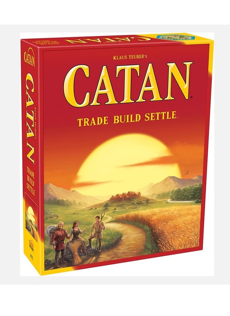Catan basic game 3-4 Players, Catan English version