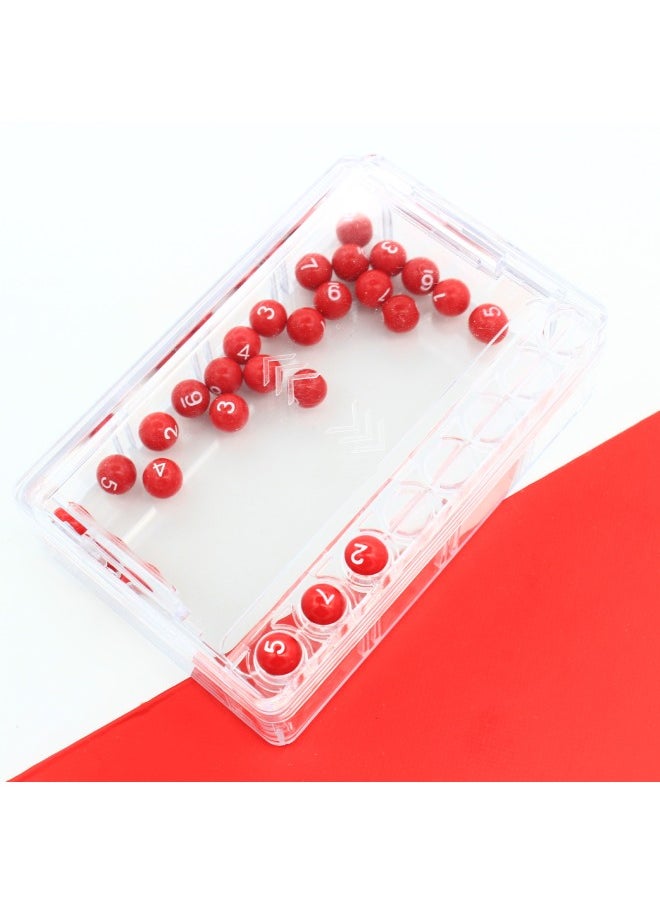 Lottery Classic Number Selection Box Double Color Ball Lotto Hand Number Selection Tool Welfare Lottery Machine Auxiliary Number Selection Tool-Color:Lock Ball MoDel/3D Fast Set