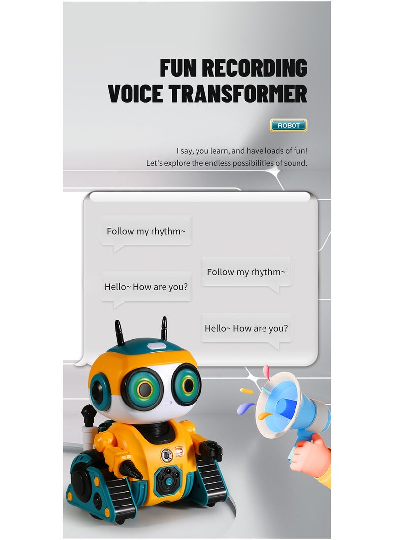 Intelligent Programming Robot DIY Assembly with Infrared Sensor 2.4G Wireless Remote Control Cute Toy Gift for Kids
