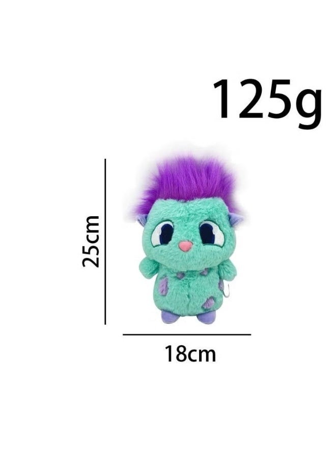 Set Of 2 Bibble Stuffed Spirit Animal Plush Toys 25Cm For Kids And Fans Collectible Kawaii Plushies Doll Unique Gift Boys Girls