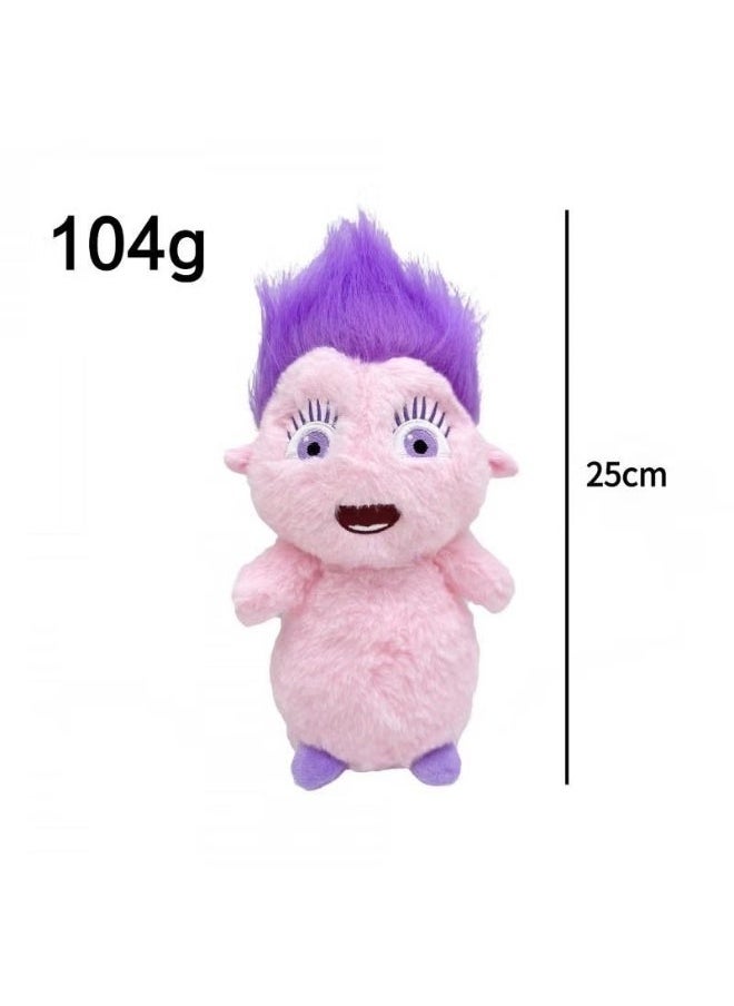 Set Of 2 Bibble Stuffed Spirit Animal Plush Toys 25Cm For Kids And Fans Collectible Kawaii Plushies Doll Unique Gift Boys Girls