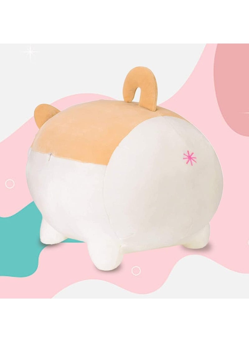 Stuffed Animal Shiba Inu Plush Dog Toy Anime Plush Soft Pillow, Plushies Shiba Inu Plush Plush Toy Pillows Doll Dog,Plush Toy Gifts for Girl Boy (40CM)