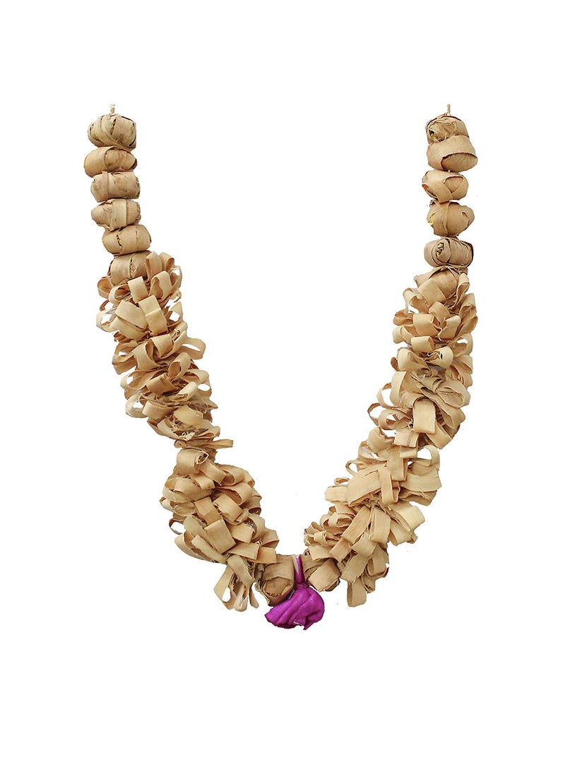 MESHWA Enterprise Sandalwood Mala for Photo Frame 18 Inches Chandan Garland for God Large