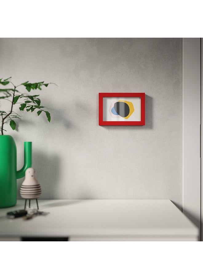 Frame, red, 10x15 cm