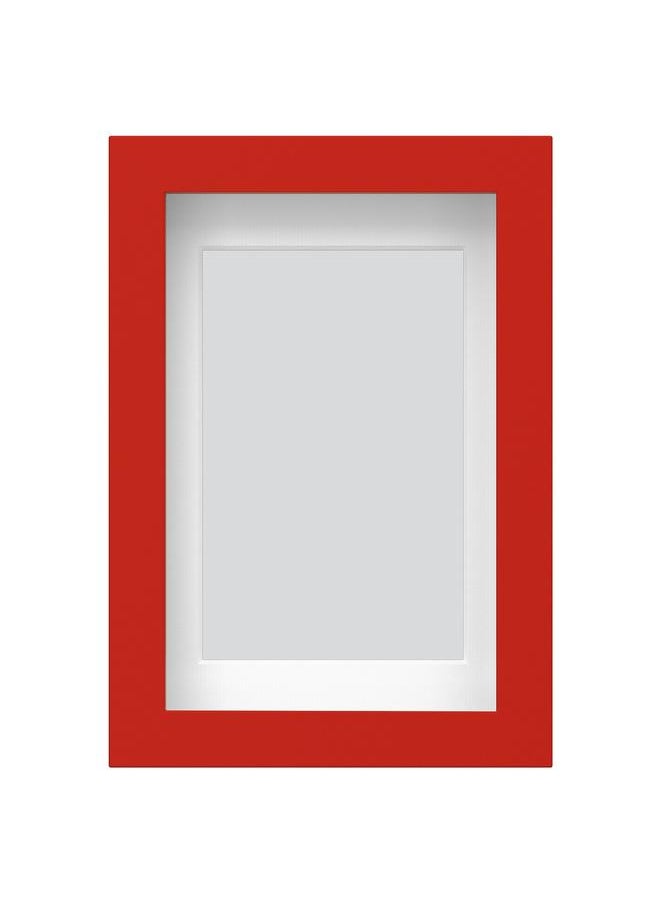 Frame, red, 10x15 cm