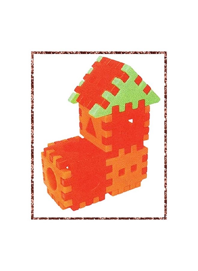 Royal Building Block Toy for Kids, Age 3+ , 20 Piece (Multicolour)