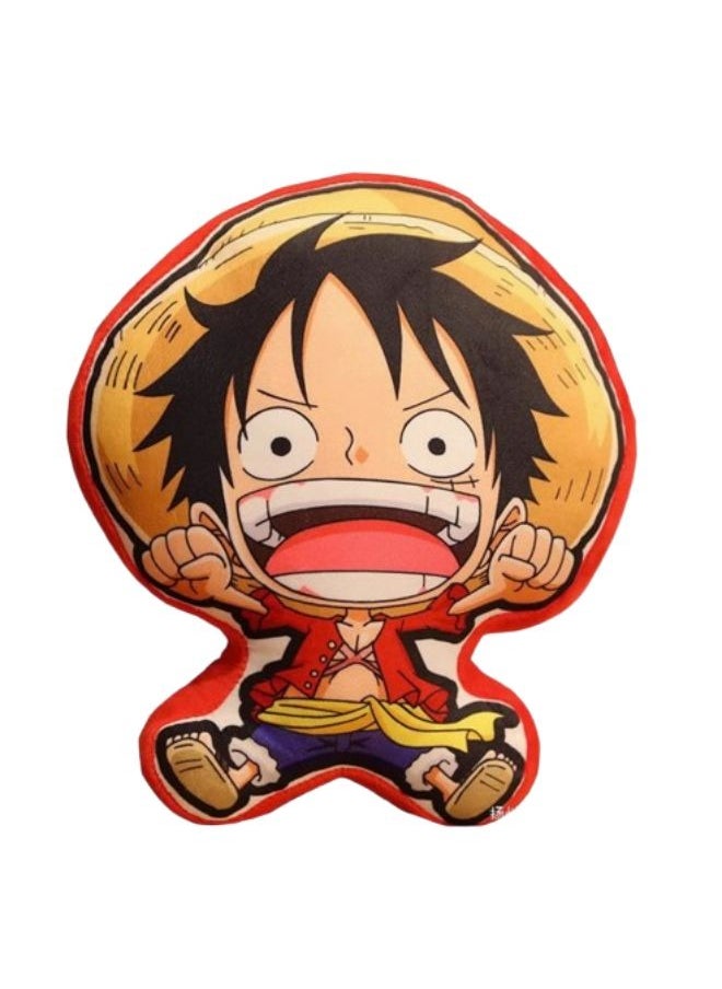 One Piece 30cm pillow cute Anime doll toy Luffy soft and comfortable cushion
