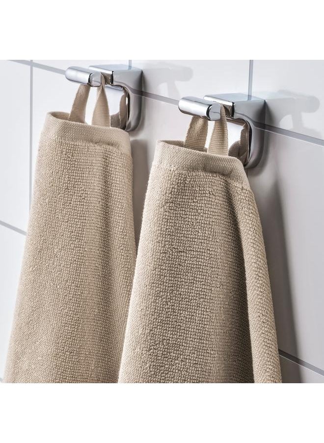Bath towel, light beige, 70x140 cm