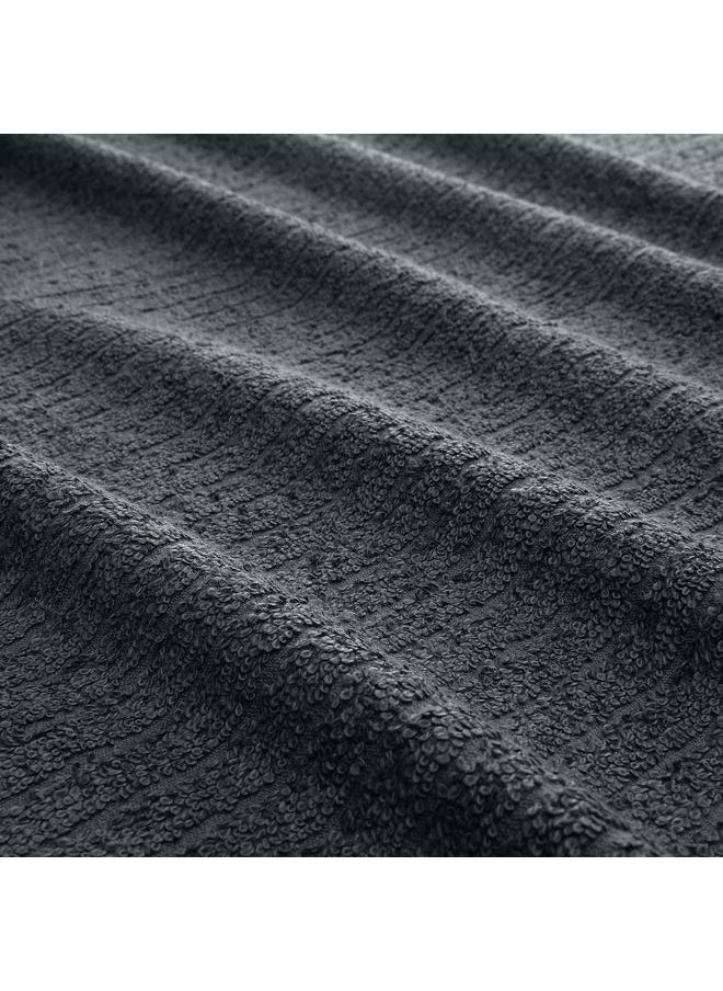 Bath towel, dark grey, 70x140 cm