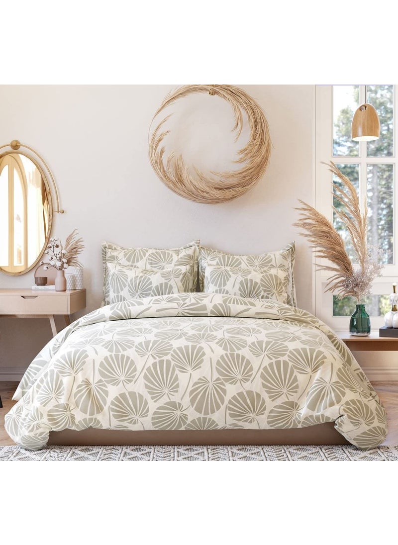 THE HOME STYLE Super Soft Cotton 400 TC Standard King Size Printed Pillow Covers Ll Pillow Cases 18 X 28 Inches Set Of 2 Piece Adam Cream