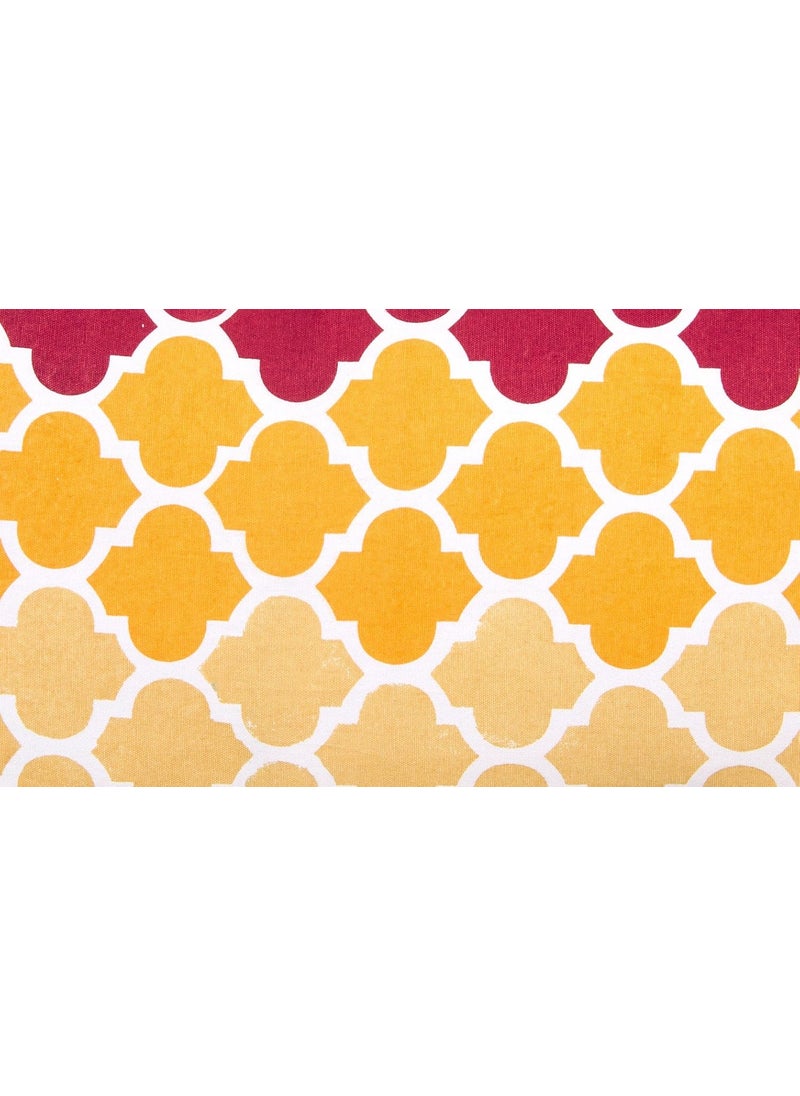 Soumya Abstract Print Cotton Bolster Cover 2 pc Bolster Cover