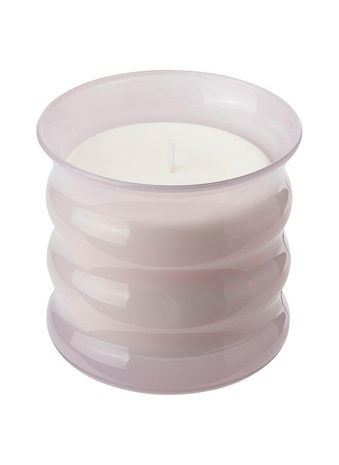 Scented candle in glass, Jasmine/pink, 50 hr