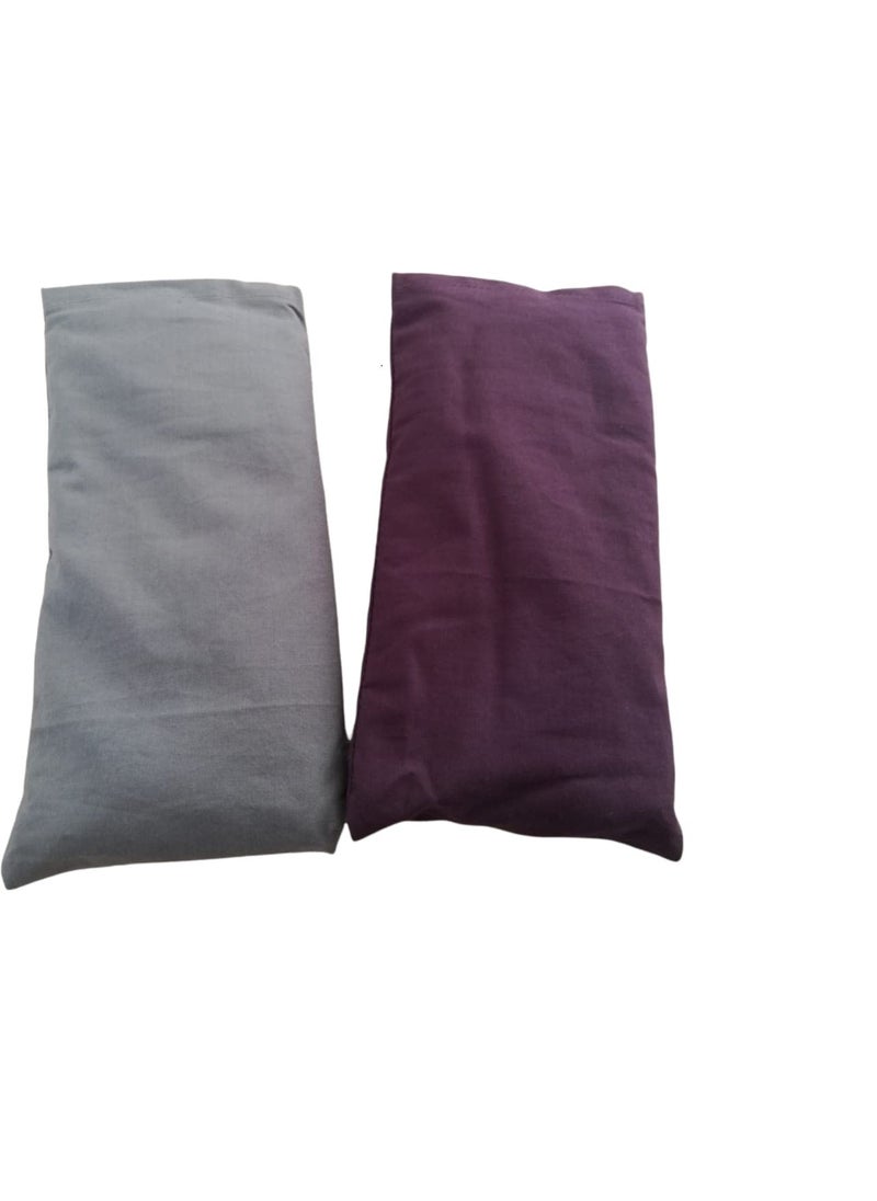 YOGANATION Yoga Eye Pillow Lavender scented eye pillow Pure cotton yoga eye pillow Purple