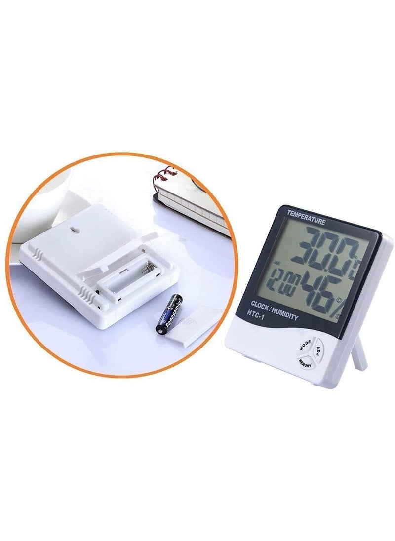 ASTOUND RBXV LCD Display HTC 1 Hygrometer Alarm Clock