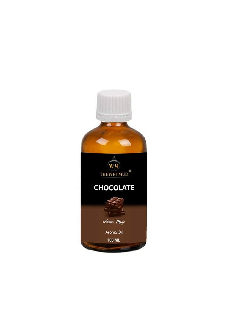 WMThe Wet Mud Pure Chocolate Fragrance Undiluted Essential Aroma Diffuser Oil100 ml Mood Relaxant AromaBest for Fragrance Lovers