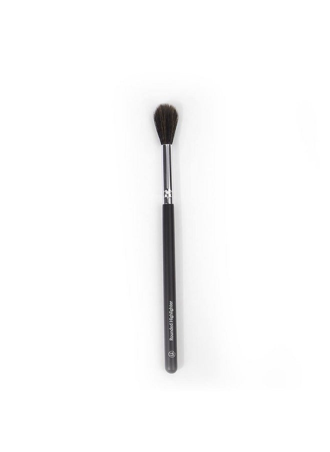 bhcosmetics Bh Cosmetics Rounded Highlighter Brush Premium Cosmetic Makeup Brush For Blending Highlighter Cruelty-Free Synthetic Fiber Bristles Creutly Free