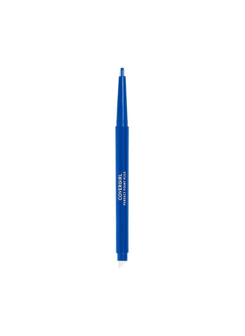 COVERGIRL Perfect Point Plus Eyeliner Pencil, Bold Cobalt, Long-Lasting, Versatile Blue, Soft Smudging Tip, No Sharpening Needed, Pack of 1