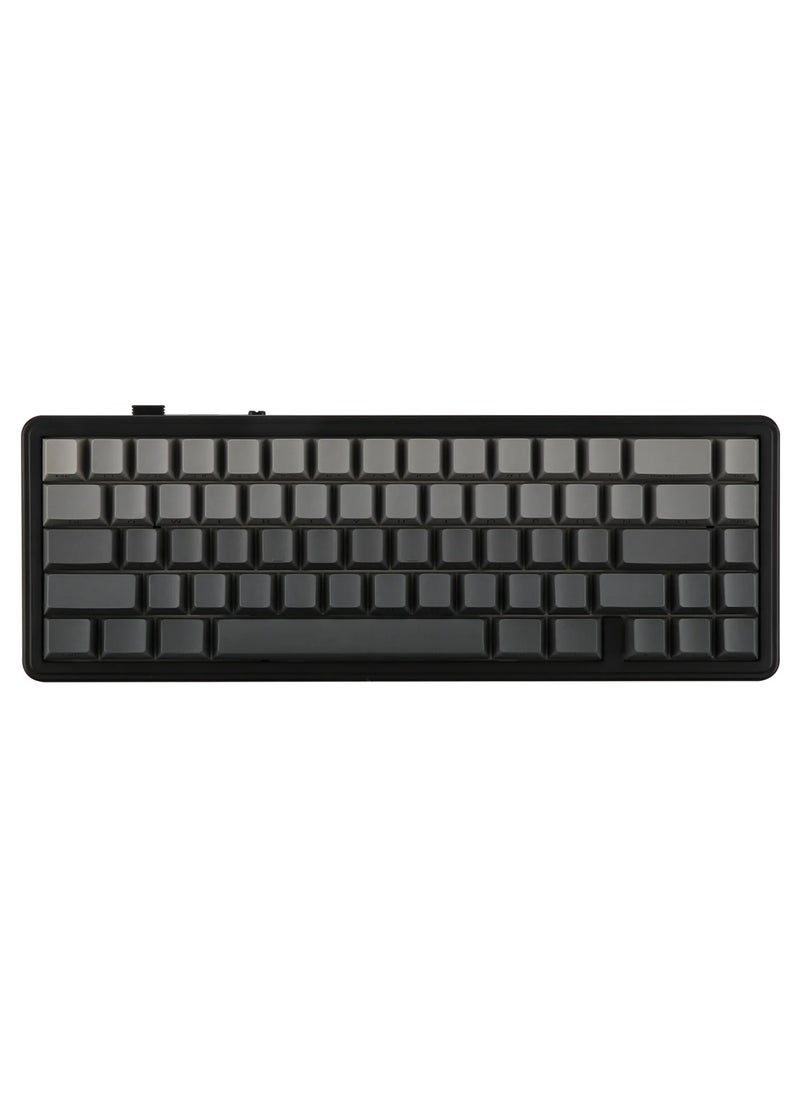 F65 65% Wireless Mechanical Keyboard, Hot Swappable Greywood V3 Switch Gasket Custom Gaming Keyboard with Five-Layer Padding, RGB Backlit, Bluetooth/2.4GHz/USB-C