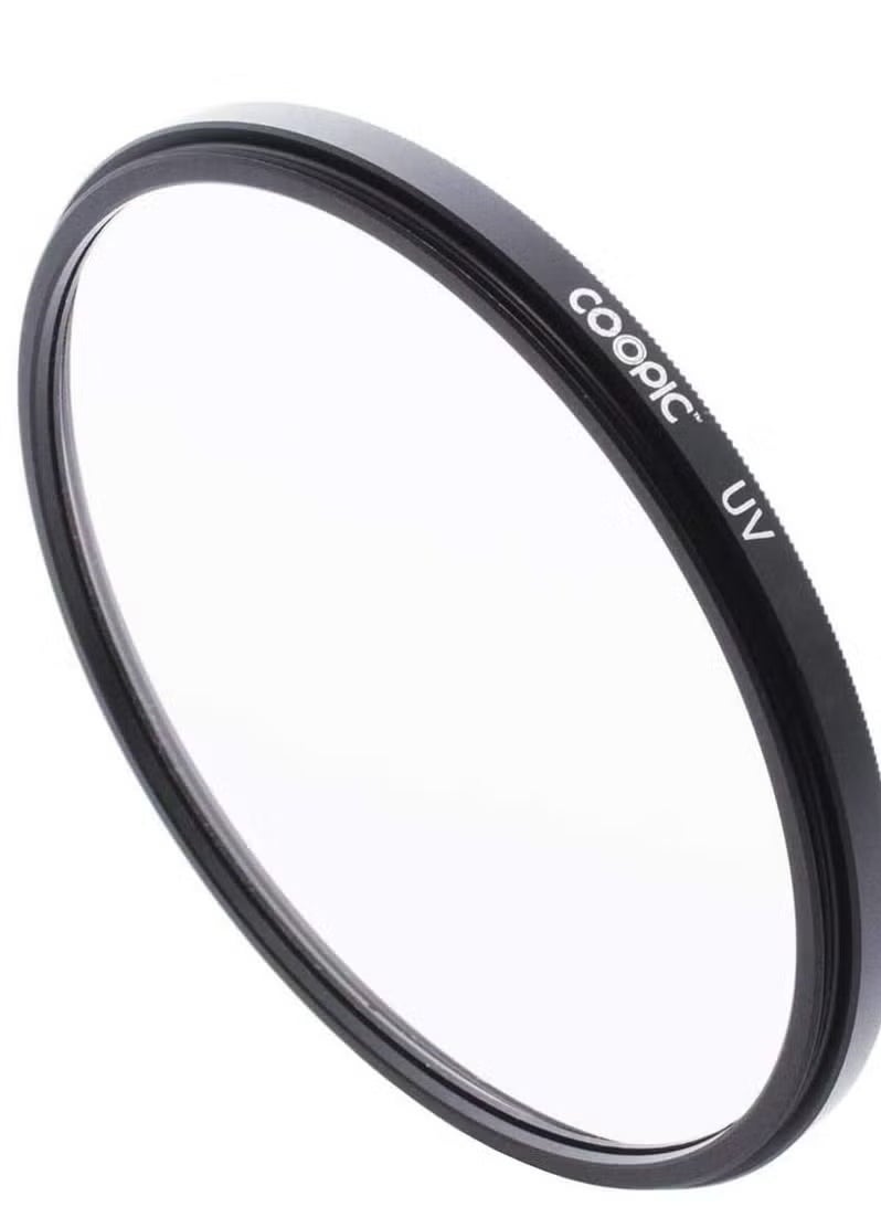 62mm UV Ultra-Violet Filter Lens Protector Compatible with Canon Nikon DSLR Cameras