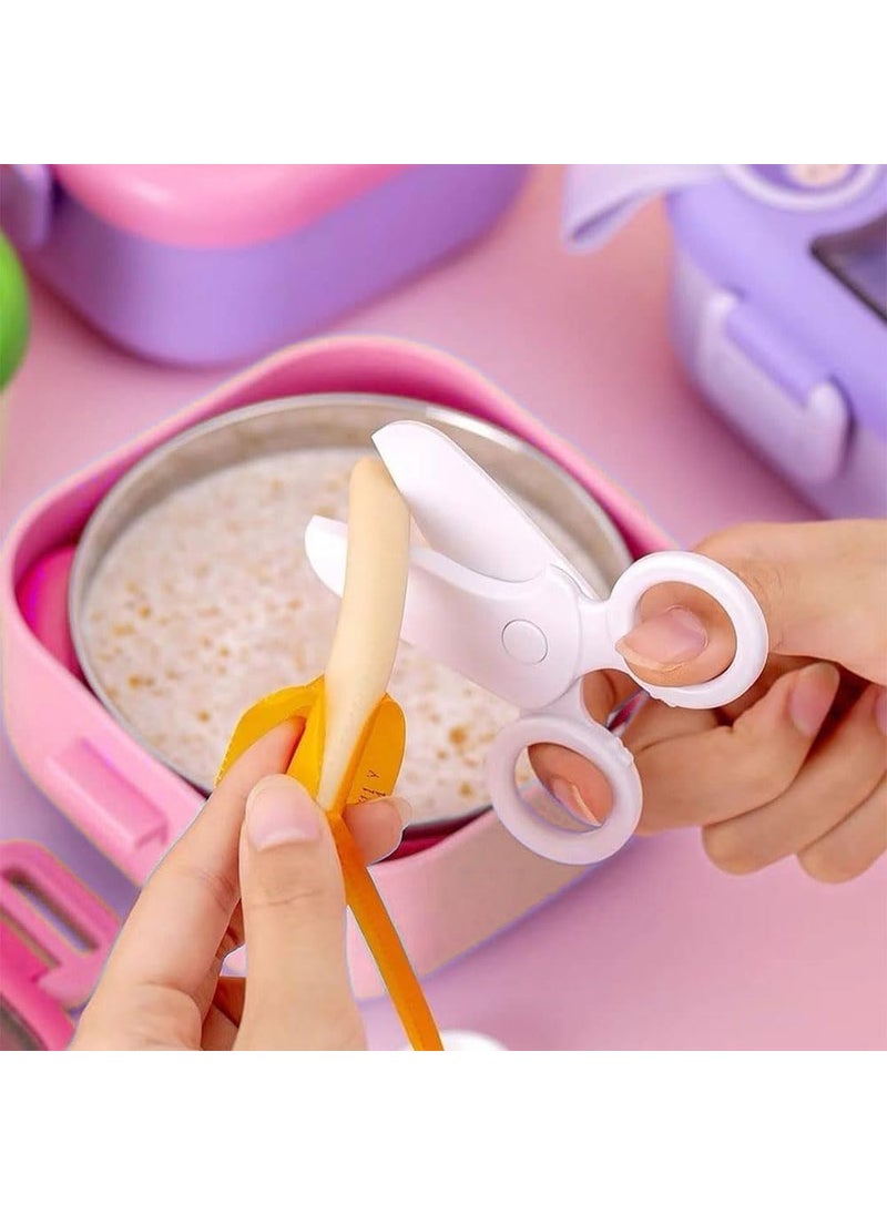 FATFISH Unicorn Stainless Steel Lunch Box for Kids 500 ml AirTight Insulated Snack Box with Spoon SS304 Tiffin Box for School LeakProof Lunch Box for Dry Foods