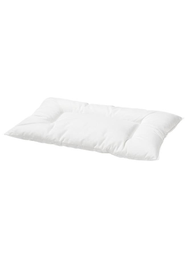 Pillow for cot, white, 35x55 cm