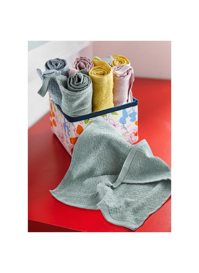 Washcloth, multicolour, 30x30 cm