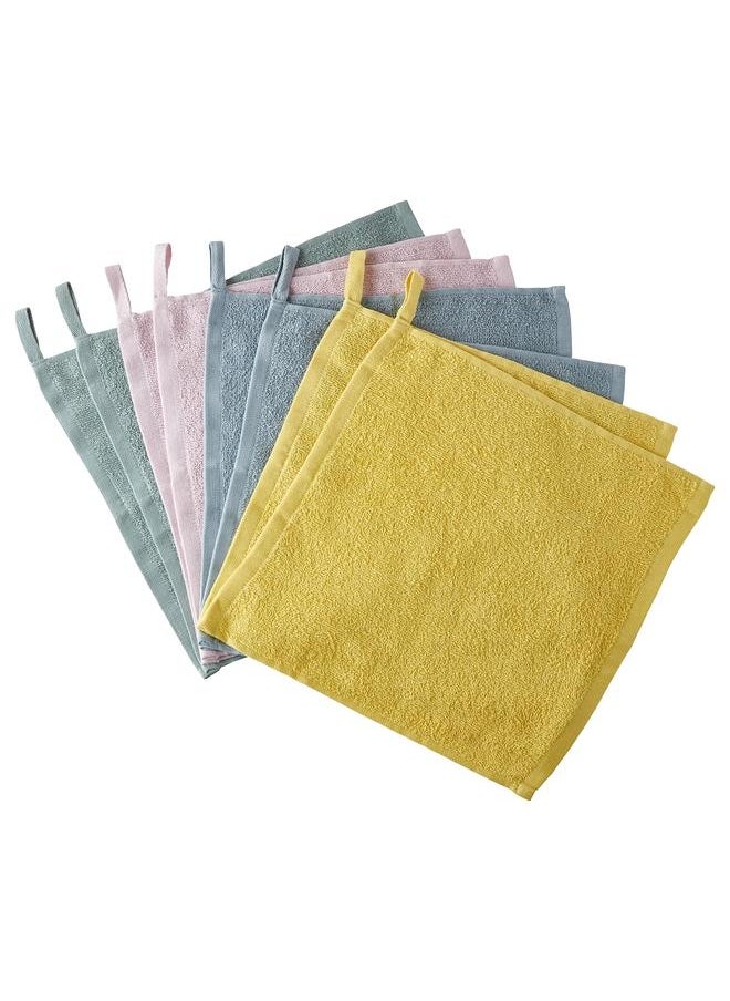 Washcloth, multicolour, 30x30 cm