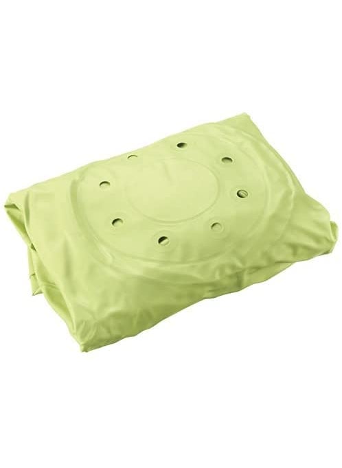 VBMSoft Baby Bath Floor SeatSofaChair with inbuilt Inflatable Pump Green Japan Soft Baby Bath