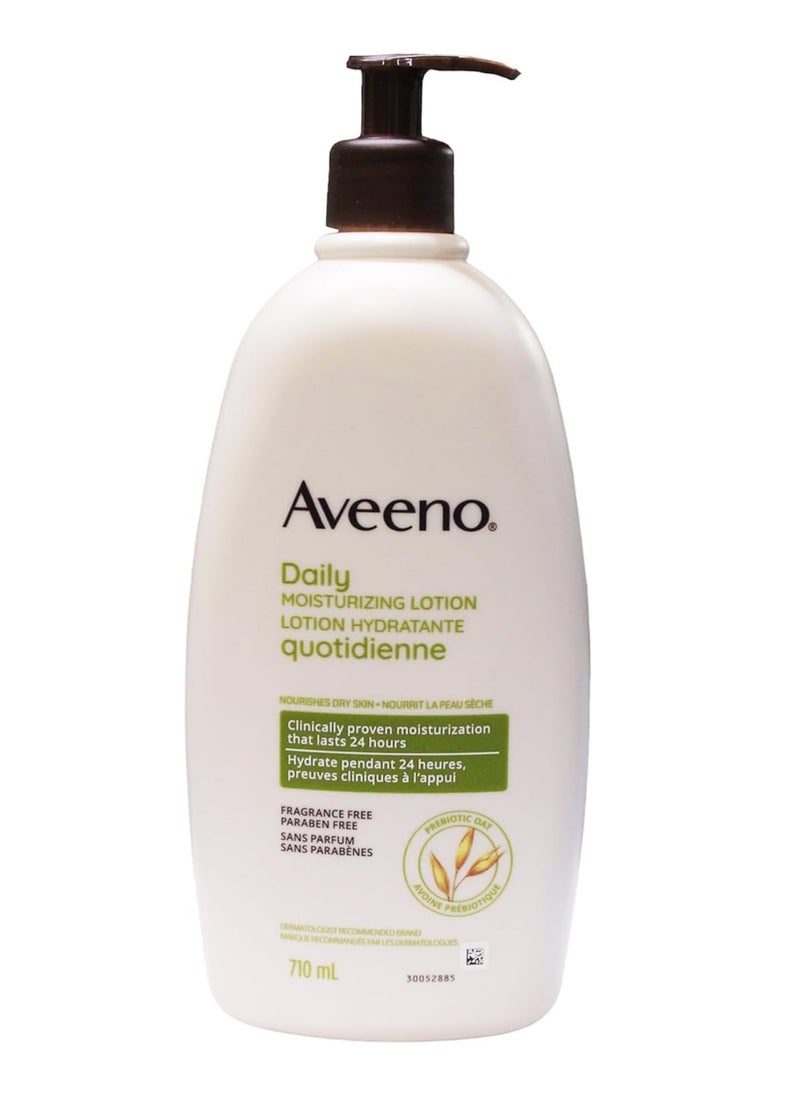 Aveeno Daily Moisturising Lotion, Moisturises for 24 Hours, Body Lotion for Normal to Dry Skin Care (710ml Pack Of 1)