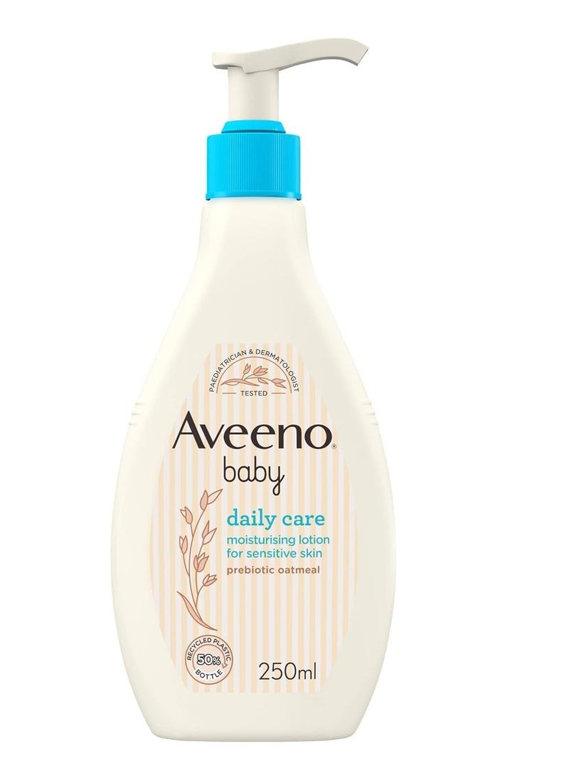 Aveeno Baby, Lotion, Daily Care, Moisturising, contains natural colloidal oatmeal and oat essence, intense nourishment, ideal for very dry skin, 250ml