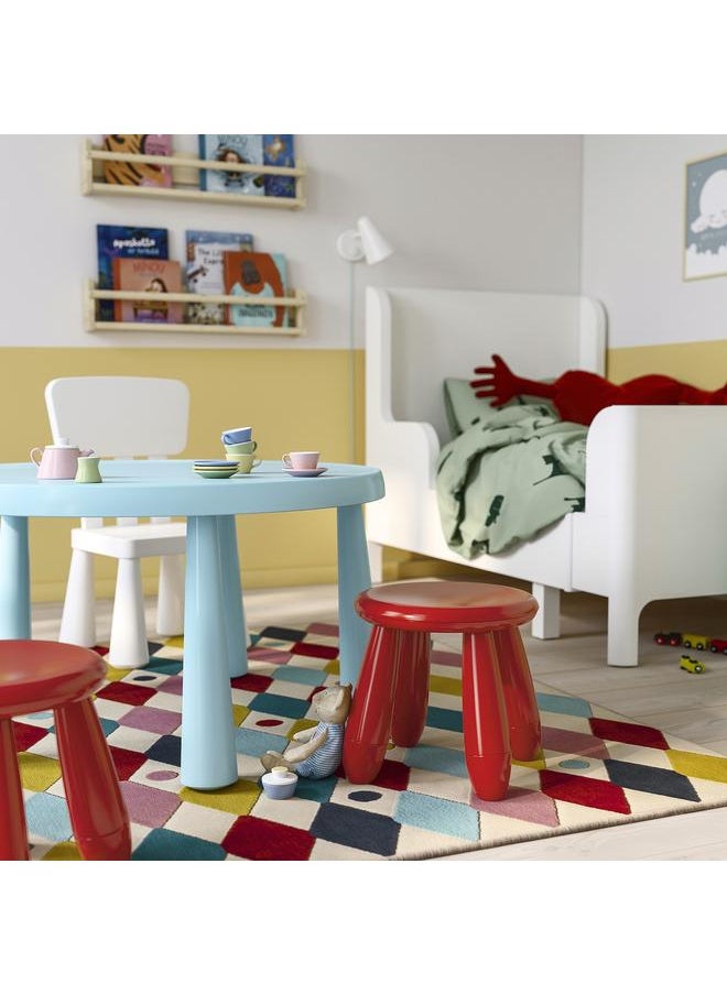 Children's stool, in/outdoor/red