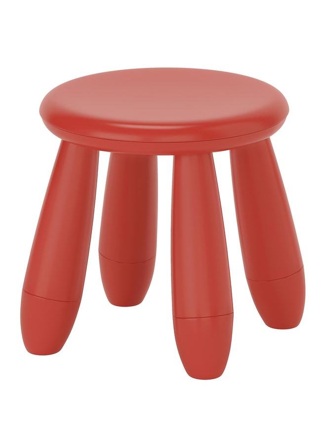 Children's stool, in/outdoor/red