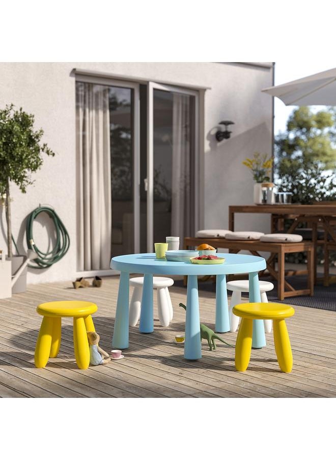 Children's stool, in/outdoor/yellow