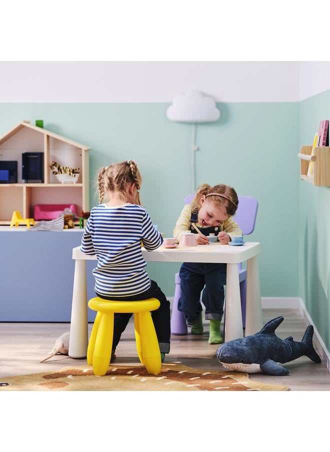 Children's stool, in/outdoor/yellow