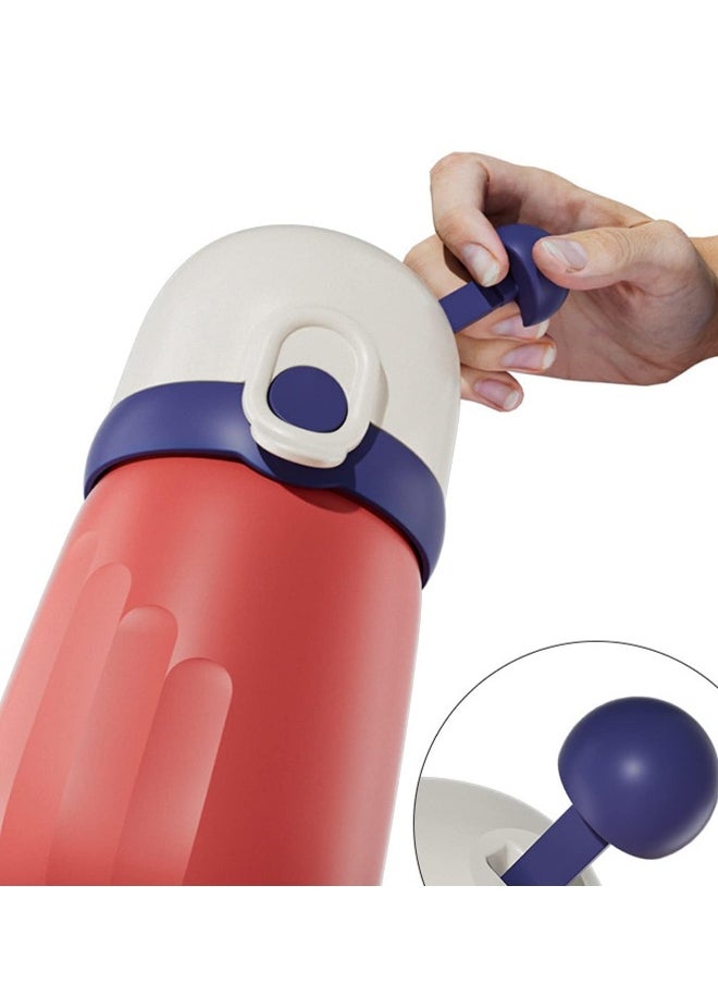 Pee Bottle for Kids Travel Urinal Portable Potty Cup Toddler Baby Emergency Toilet Car Road Trip Essentials Camping Training Leak Proof Cherry red