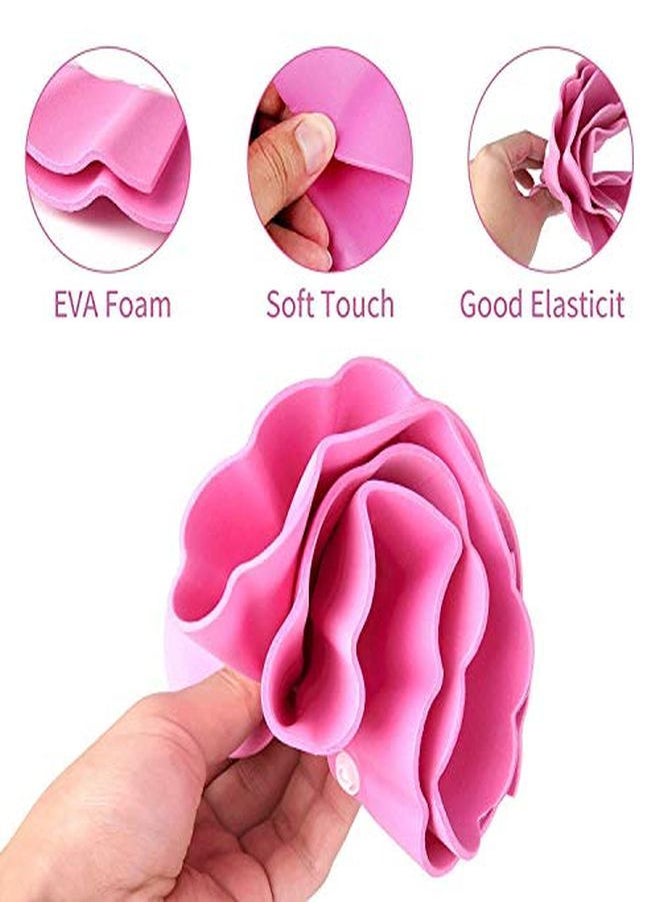 Soft Adjustable Visor Hat Safe Shampoo Shower Bathing Protection Bath Cap For Toddler Baby Kids Children (Pink)Hs38Kubmart21347