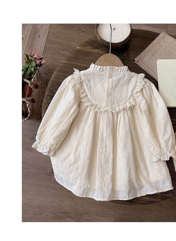 Children's Princess's Birthday Dress Performance  Puffy Dress with a Western Style
