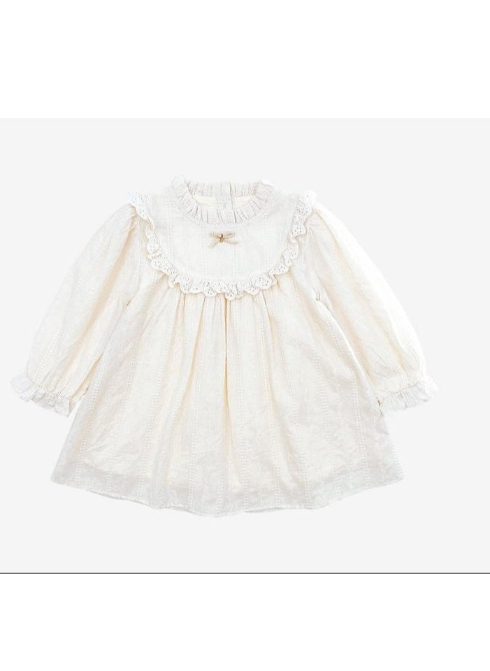 Children's Princess's Birthday Dress Performance  Puffy Dress with a Western Style