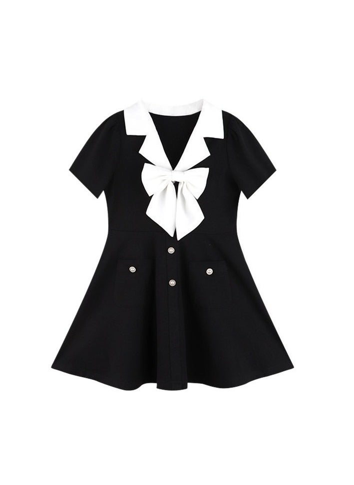 Children's Princess's Birthday Dress Performance  Puffy Dress with a Western Style