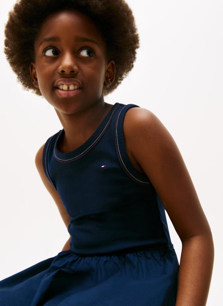 Kids Combi Midi Dress