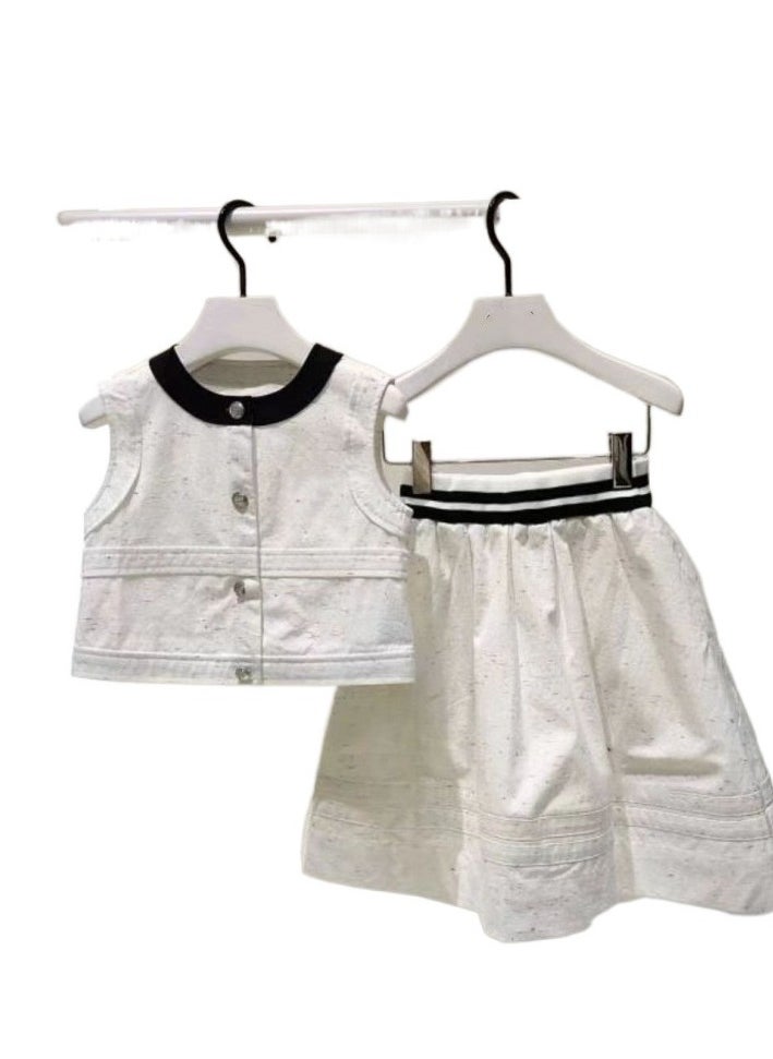 Girls' Fashion Set (Vest+Pants)