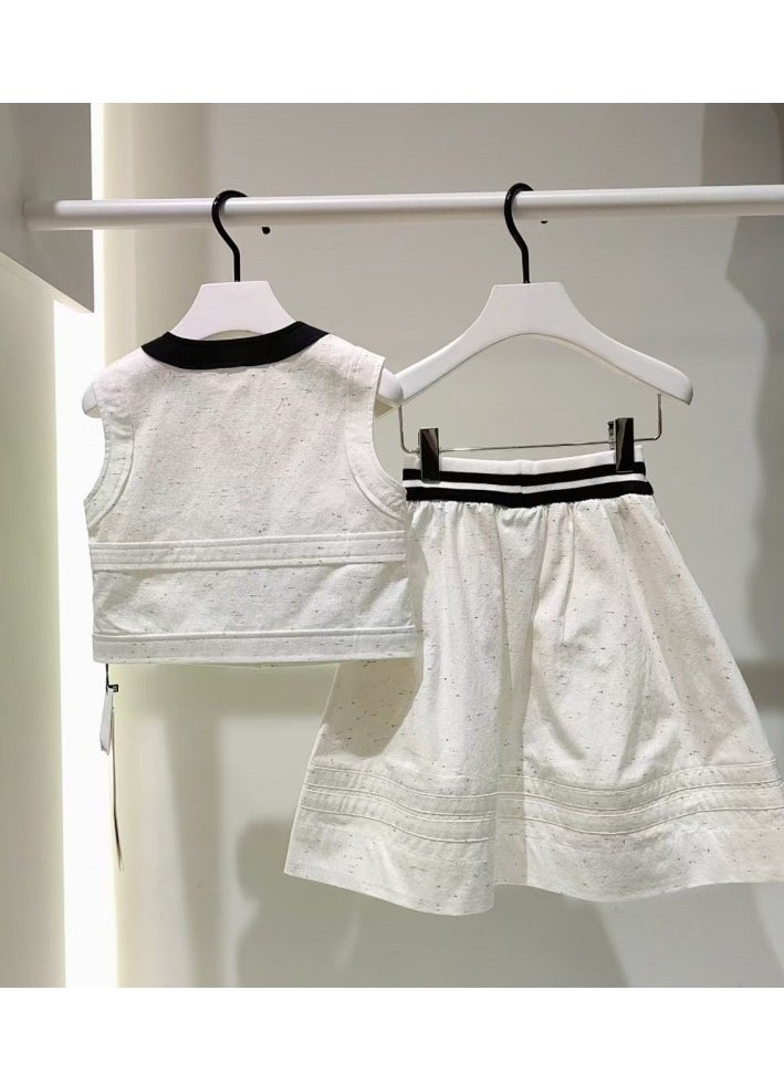 Girls' Fashion Set (Vest+Pants)