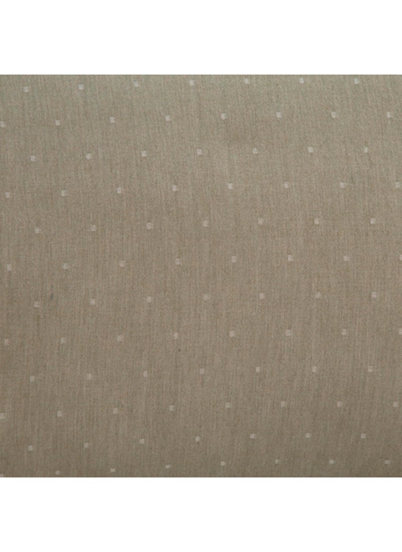 maspar Muted Dot Made with Egyptian Cotton Ultra Soft Reversible Duvet Cover with 2 Pillow Case Quilt Comforter Blanket Dohar 228 x 275 cm King Beige