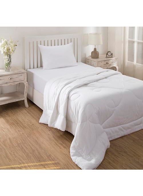 maspar Erica Tencel Natural Wood Pulp Fabric Extreme Winter Ultra Soft Plush Duvet InsertQuilt 152 x 220 CM White