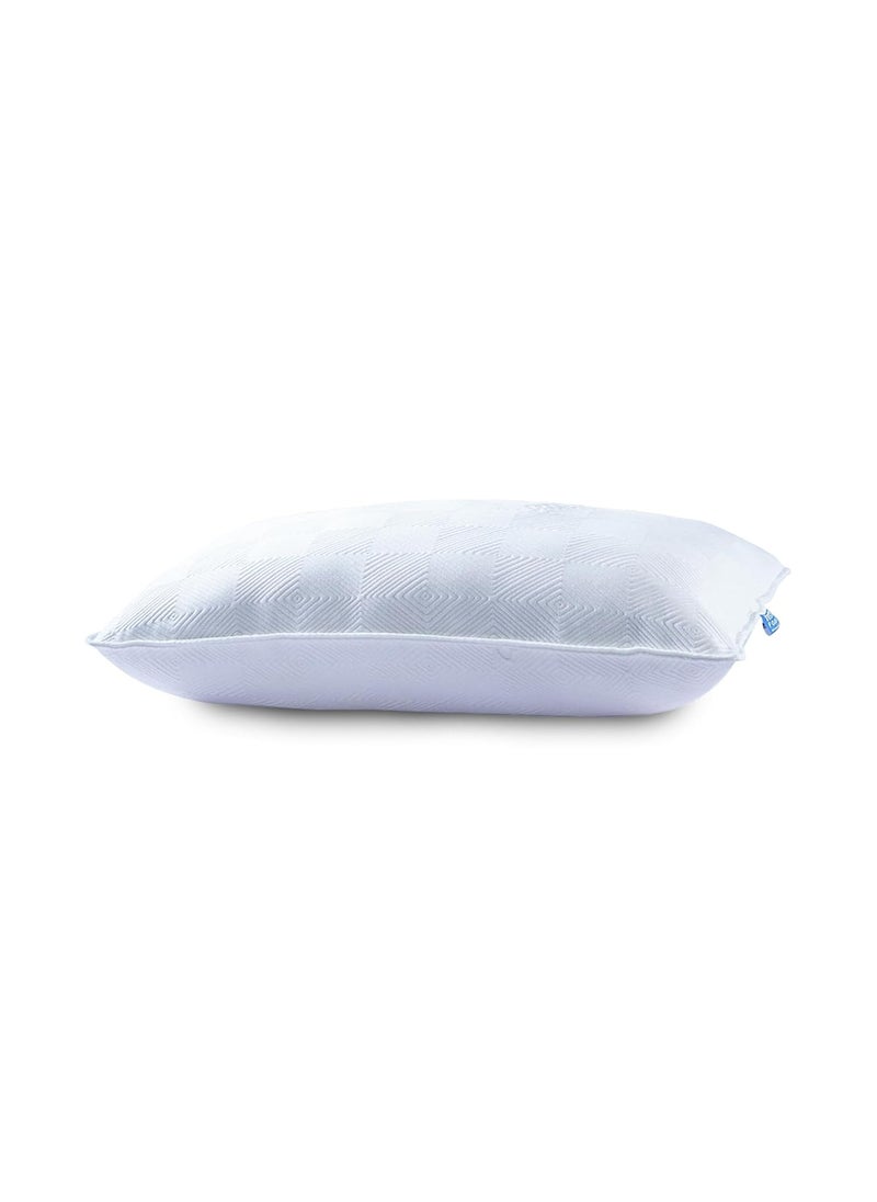 MM FOAM Softouch Pillow 100 LatexPolyfibre Hybrid Great for Cuddling 2575 x 1525 x 6 inches